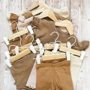 Kinder Shorts Pointelle Kakao | Handmade