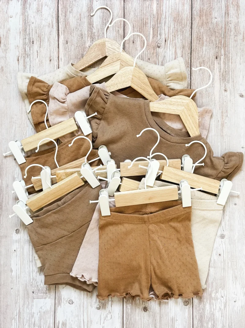 Kinder Bummies Pointelle Milk | Handmade