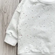 Handmade Baby Pullover | Oversized Sweater | Konfetti | Größe 62/68