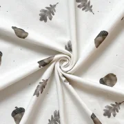 Jersey Eicheln Soft Creme