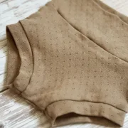 Kinder Bummies Pointelle Choco | Handmade