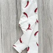 Handmade Baby Leggings | Chili | Größe 68/74