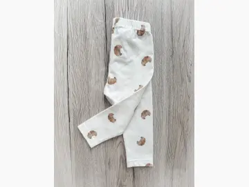 Handmade Baby Leggings | Croissant | Größe 68/74
