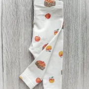 Handmade Baby Leggings | Äpfel | Größe 62/68