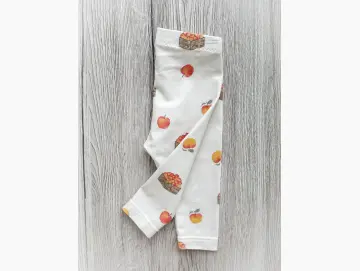 Handmade Baby Leggings | Äpfel | Größe 62/68